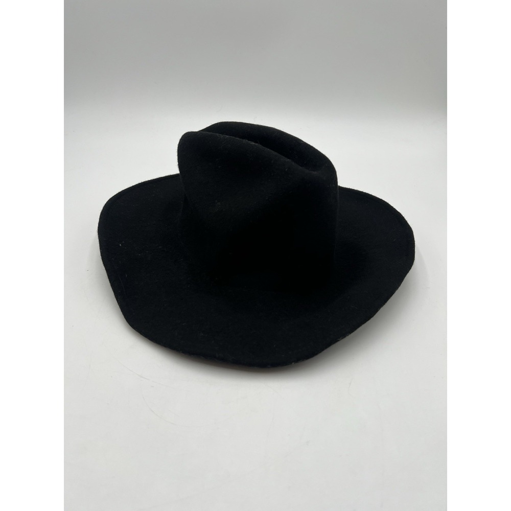 Harley-Davidson Black Felt‎ Cowboy Hat Western F&M Hat Company HDB-1